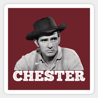 Chester - Gunsmoke - Tv Western Magnet